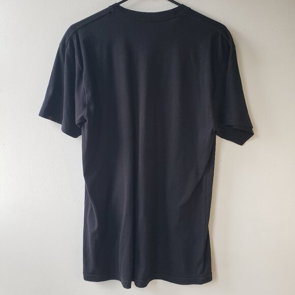 FENDER High Voltage Time Traveller Rock Music Shirt with Dewey Cannabis Co Patch - Picture 11 of 11